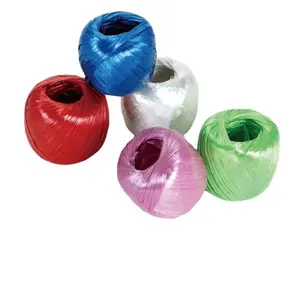 Biologisch abbaubares Polyester-Nylon Buntes Kunststoffs eil Kunststoff-Ballen presse zum Verpacken