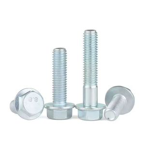 Perno Hexagonal con Brida DIN 6921 M6 M8 M10 M12 M16 M20, Acero al Carbono, Zincado, Grado 4.8 <span class=keywords><strong>8.8</strong></span> 10.9 12.9 - Product Image 5
