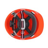 JILI Casque ABS de sécurité en forme de V CE de haute qualité Casque anti-écrasement à quatre points avec logo pour les travaux de construction industrielle