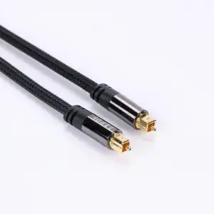 Optic Audio Digital Optical Fiber Cable Toslink TX-TM-022 SPDIF Coaxial Cable for Amplifiers Player PS4 Cable