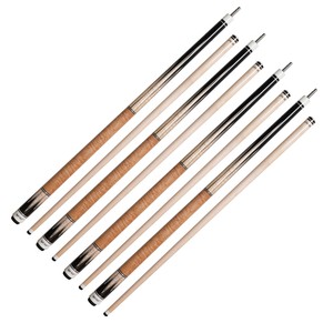Cueelf Bâton de Queue de Carambole en Bois Bouclé Massif 3/8*8 <span class=keywords><strong>Tacos</strong></span> à Joint 142cm Pointe 12mm Manche en Bois d'Érable - Product Image 6