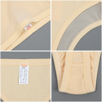Sous-vêtements UOKIN de marque OBM, culottes string sexy en nylon transparent à taille basse pour femmes matures, charmantes et séduisantes.