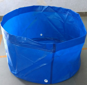 Rouleau de bâche PE de bâche imperméable <span class=keywords><strong>bleue</strong></span> de couverture de bâche ignifuge résistante - Product Image 4