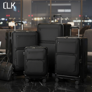 Frente de Abertura Resistente À Água Oxford Tecido + PC Profundo Compartimento Principal 20/24/25/28/29 Polegada Camada de Expansão Bagagem - Product Image 1