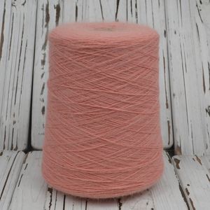 핫 세일 500g 3500m 롱 헤어 밍크 울 팬시 원사, 자수 편직 재봉용 60 앙고라 혼방 화려한 염색 재생 원사 재고 러시아 - Product Image 1