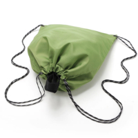 Sac à dos promotionnel à cordon en polyester 210D imperméable à l'eau bon marché en Chine
