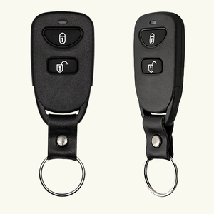 Télécommande 2 boutons 433 MHz pour portes <span class=keywords><strong>de</strong></span> <span class=keywords><strong>garage</strong></span> et systèmes d'accès, portée <span class=keywords><strong>de</strong></span> 50 m et <span class=keywords><strong>boîtier</strong></span> en plastique ABS durable - Product Image 1