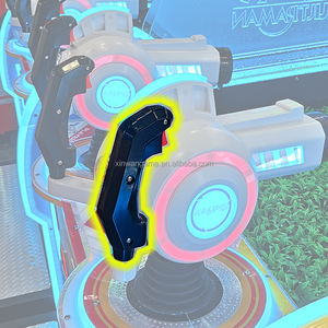 Accesorios de juego de Arcade que funcionan con monedas, tirador de mango de plástico para máquina de tiro de agua con bolas, simulación de guerra Zombie - Product Image 1