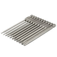 Embout de tournevis Torx magnétique en acier S2 OEM pour usage professionnel, industriel et bricolage