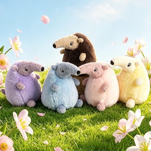 Peluche <span class=keywords><strong>Bob</strong></span> l'adorable marmotte, coussin de sommeil et d'étreinte pour filles, cadeau d'anniversaire, polyester et coton PP - Product Image 2