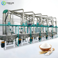Machine à moudre le maïs, la farine de blé et la farine de céréales, ligne de production de farine de céréales