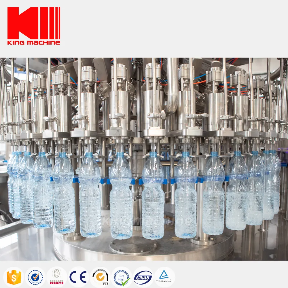 Komplette automatische billige preiswerte Wasser flaschen füll maschine zur Herstellung der Produktions linie