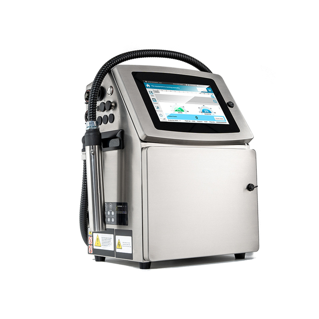 DOCOD CIJ V2000 Dot Matrix Coding Machine New Continue Inkjet Printers for Food Cosmetics Packaging for Plastic Bag Industry