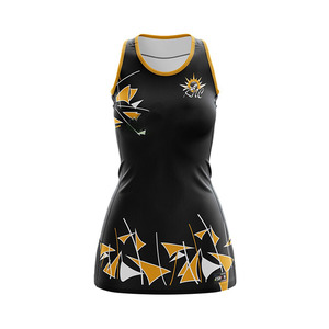 Nouvelle conception de jupes de netball respirantes pour femmes, uniformes personnalisés par sublimation, robe de netball et de <span class=keywords><strong>badminton</strong></span>, vêtements de sport - Product Image 2