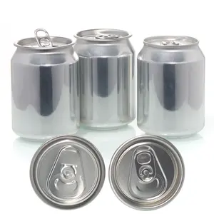 Recycelbare individuell bedruckte Aluminium-Dose Bier Getränk Limonade Getränke Verpackung runde Stecker-sichere Dose