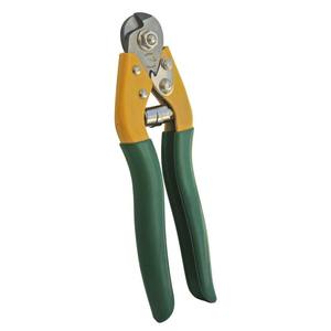 Pince à couper les câbles en acier, capacité de coupe de 5 mm, 200 mm, idéale pour les travaux électriques et l'entretien. - Product Image 1