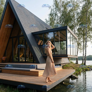 Case Modulari in Legno Stile Boutique Dayang, Basso Costo, Consegna Mondiale, Kit Bungalow Triangolare per Camper e Hotel - Product Image 2