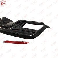 Diffuseur arrière en fibre de carbone Z-ART 2014-2019 CLA pour Benz C117, spoiler bas en fibre de carbone pour pare-chocs arrière CLA C117, pièces de pare-chocs pour voiture