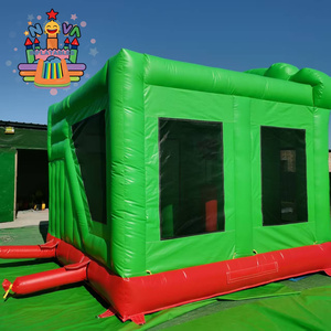 Château gonflable Nova de qualité commerciale en PVC avec toboggan, jeux d'escalade extérieur, garantie de 2 ans pour un plaisir rebondissant - Product Image 2