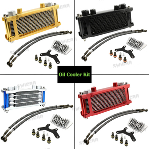 Kit de refroidissement d'huile pour <span class=keywords><strong>radiateur</strong></span> de moto Monkey Bike <span class=keywords><strong>50cc</strong></span> 70cc 90cc 100cc 110cc 125cc 140cc - Product Image 3