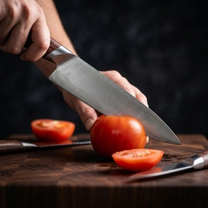 Ensemble de couteaux de cuisine personnalisés de qualité supérieure, 6 pièces, couteaux de boucher professionnels en acier inoxydable, ensemble de couteaux de chef pour la cuisine - Product Image 2