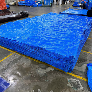 Bâche en PE bleue haute durabilité, résistante, grande capacité, pour couverture de toit, avec options de couleur et de taille pour usage général - Product Image 5