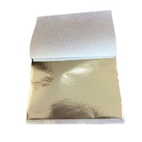 Imitation de feuille d'or de taiwan, 10 pièces, 8*8.5cm, gel de manucure, peinture, dessin, feuille d'or, feuille d'argent