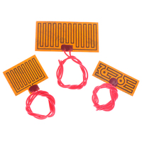 Film chauffant Flexible en polyimide 12v, 3v, pièces, élément de chauffage, pcb