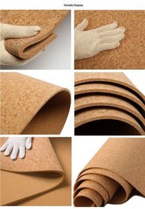 <span class=keywords><strong>Rouleau</strong></span> de liège insonorisant pour revêtements de sol, décoration murale et tableaux d'affichage - 1,5 mm, épaisseur 12 mm, design traditionnel - Product Image 2