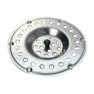 Grille pour siphon de lavabo 'Stopper' de 70 mm en acier inoxydable - Product Image 1