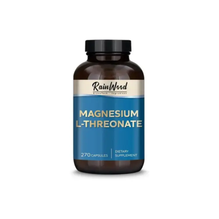 Oem Private Label Voor Slaap Magnesium L Threonate 500Mg Capsules Magnesium L-Threonate Capsules