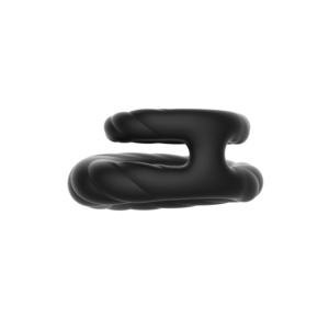 10-Gang Vibrierender Penisring mit Doppelringen, Wiederaufladbar, Männlicher Verzögerungsring - Product Image 6