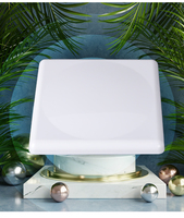 Antena de Panel WiFi Punto a Punto de 2.4GHz, 18dBi, 2400-2500MHz, Alta Ganancia, Direccional para Exteriores, para Puente Inalámbrico, CPE, Router
