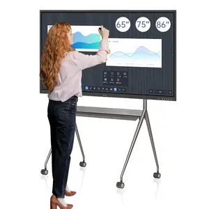 GAOKEview OEM ODM 65 75 86 Zoll Smart Board interaktives flaches Panel pädagogisches Touchscreen-Panel für Kinder