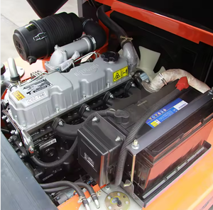 Carrello Elevatore Diesel CPC25 di Alta Qualità per Carichi Pesanti con Montante a Due Stadi, Traslatore Laterale Idraulico, Altezza Forche 3000mm, Pneumatici Solidi - Product Image 4