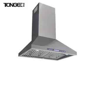 heavy hood range fan kitchen hotte de cuisine heat extractor 750mm kitchen morden vent 110 volt black chimeny range hoods