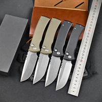Couteau pliant Pro-Tech 229 en acier 8Cr13MoV, manche en aluminium, couteau de poche tactique, survie en plein air avec clip arrière en alliage de titane