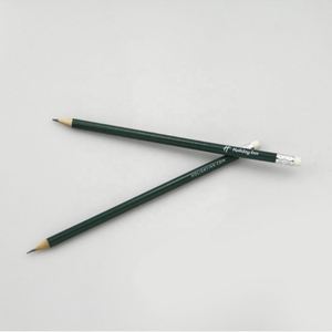 Lápices de 7 Pulgadas con Borrador, Cuerpo Verde y Punta Negra, con Logotipo Personalizado, para Niños, Hotel Holiday Inn, Material Escolar - Product Image 4