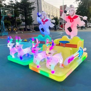 Nuevos Coches Eléctricos Luminosos con Temporizador y Arranque Remoto para Niños, Coches de Batería de 24 V para Interiores y Exteriores, para Parques de Atracciones - Product Image 1