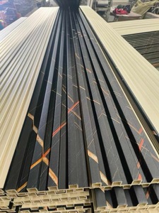 Waterproof Fireproof Fluted WPC <strong>Wall</strong> <strong>Panels</strong> for <strong>Interior</strong> Decorative <strong>Panel</strong> PVC <strong>Wall</strong> <strong>Cladding</strong> Louver <strong>Panels</strong> - Product Image 6