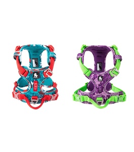 Harnais de luxe pour chien Truelove en nylon réfléchissant, souple, respirant, réglable, pour la marche et les voyages, avec lumière intégrée - Product Image 5