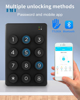 Clavier sans fil TTLOCK avec code numérique BLE, compatible avec les appareils intelligents TTlock et les serrures électroniques intelligentes WK2