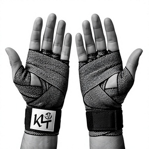 Bandes de boxe en néoprène de haute qualité, résistantes, avec fermeture magnétique, pour l'entraînement, la gym, la remise en forme, protection professionnelle - Product Image 4