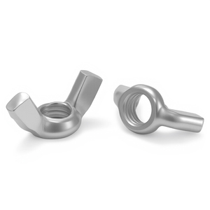 Écrous à oreilles en acier au carbone galvanisé Gelisen M3-M12, écrous papillon zingués - Product Image 3