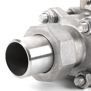 Tubería de Acero Inoxidable de Tres Piezas con Rosca Externa para Gas, Desmontable y Ensamblable Manualmente, Suministrada por Fábrica, OEM - Product Image 4