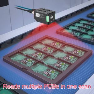 Lecteur de codes <span class=keywords><strong>QR</strong></span> haute vitesse anti-reflet KEYENCE SR-2000 avec traitement triple cœur pour lignes de convoyeurs à grande vitesse - Product Image 1