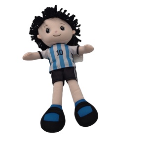 Muñeco de Peluche Personalizado de Dibujos Animados, Muñeco de Peluche de Jugador de Fútbol, Muñecos de Trapo para Niños - Product Image 3