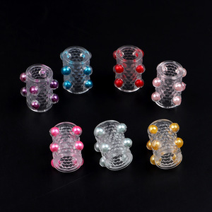 Dragon Scale Ring Set 8 Bead Cock Ring Adult Stimulation Sex Toy - Product Image 4