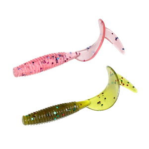 Vente en gros de 30 pièces/sac appâts artificiels en plastique souple de haute qualité, appâts de natation leurre souple de pêche - Product Image 3
