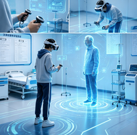 Équipement de formation sur mannequin 1+X pour l'évaluation complète des capacités des personnes âgées, système de formation par simulation VR